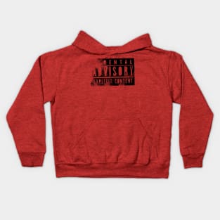 Explicit Lyrics Kids Hoodie